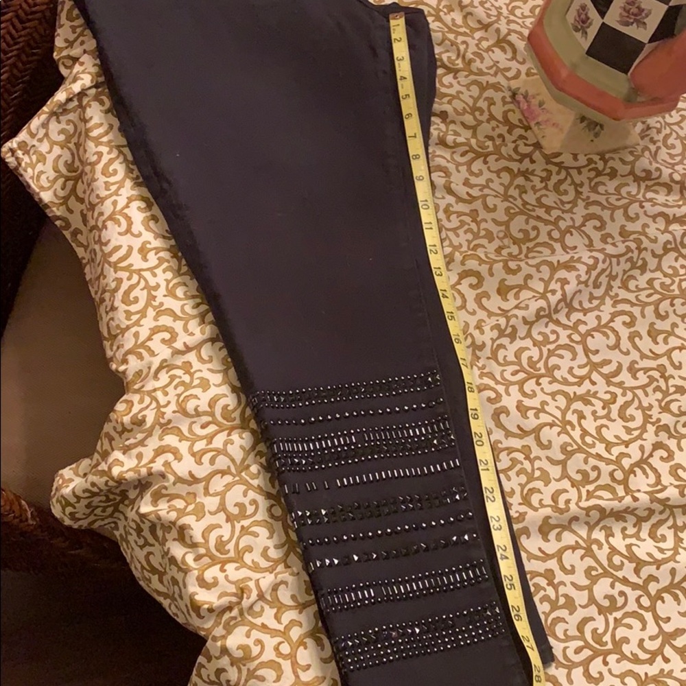 Seven7 plus size black luxe skinny jeans